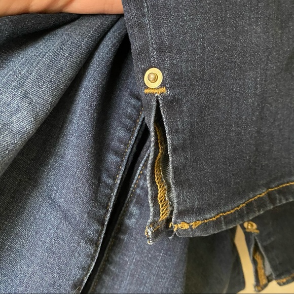 Frame Denim Side Slit Le High Skinny Jeans Size 26 - Picture 9 of 11